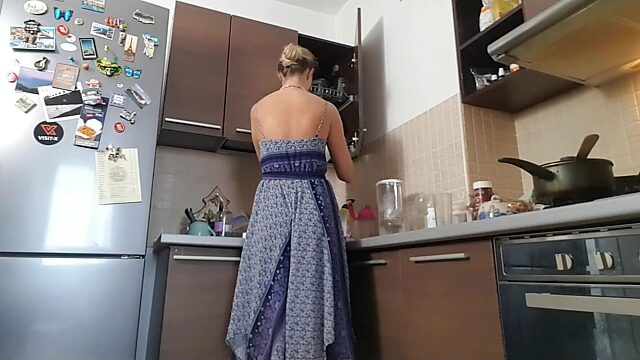 Heat in the Kitchen: Spying on Her Cooking and Farting