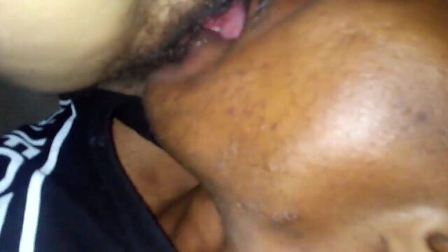 Mature hairy mouth stuffed with stranger's cock