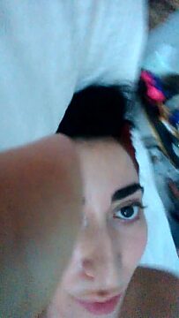 Hot Mexican with Big Boobs Goes Wild in Homemade Video