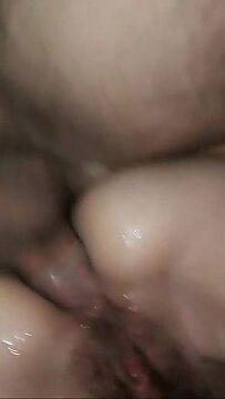 Wife takes all from hung stud while hubby's away