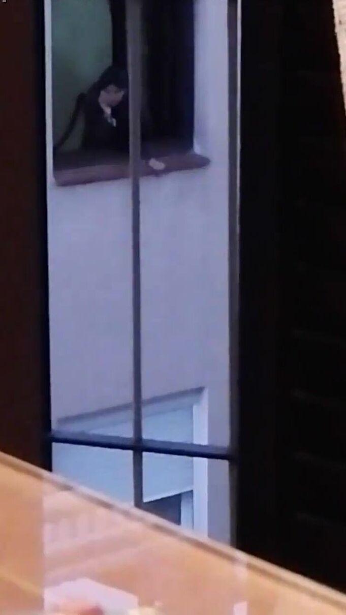 Indian neighbor naked at the window - explicit scene