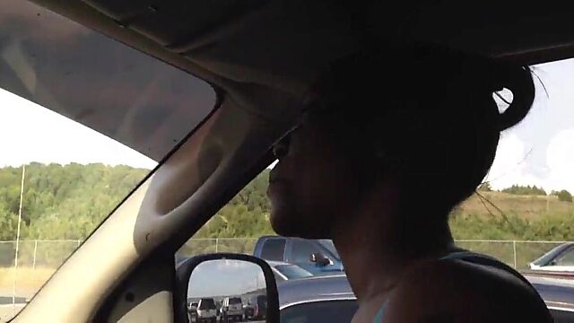 Revving up with a Sexy Car Blowjob