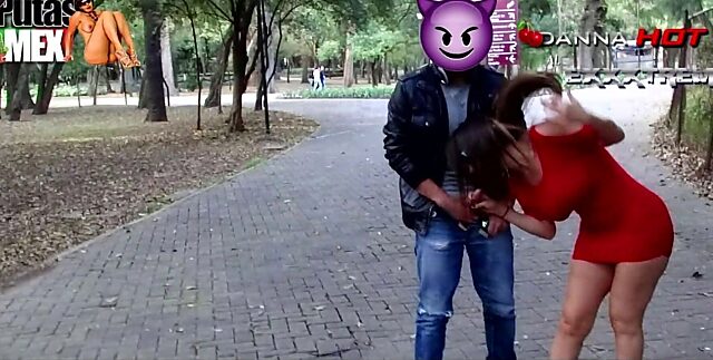 Latina Danna Goes Wild: Nude in Public and Sucks Stranger's Cock in Chapultepec Park