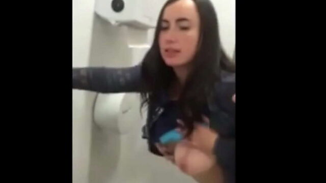 Amateur Professor Caught Banging Student in College Bathroom