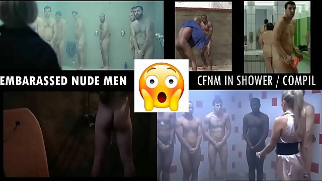 Naked Men Shamefully Exposed in Shower Compilation