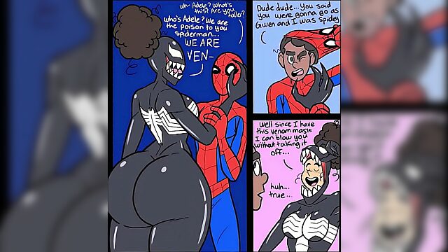 Spidey Gets His Spider Dicked in Risky Business