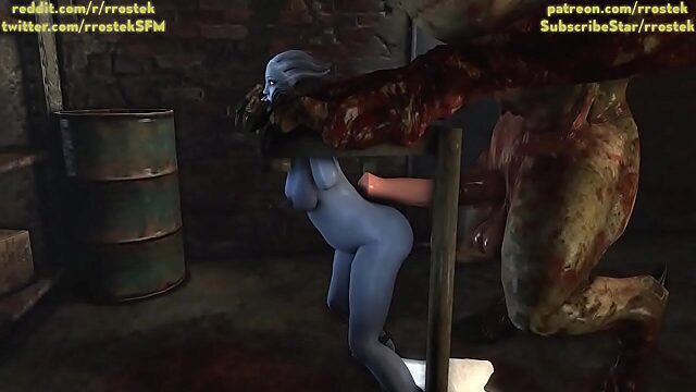 Demon Gangbang and Double Penetration in Brutal 3D Animation