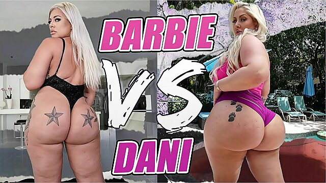 Thicc Showdown: Ashley Barbie VS Mz. Dani's Big Tits!