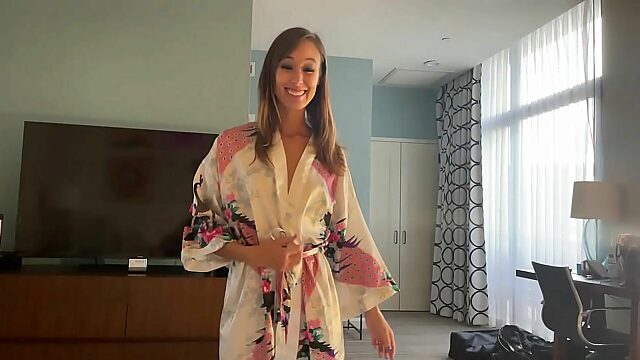 Petite Asian Christy Love Rides You Hard and Gets Covered in Cum