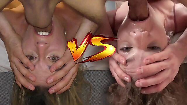 Whores Battle in BDSM Doggystyle Match with Cumshot Finish