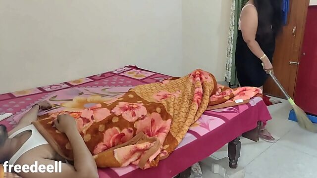 Hot College Boys Bang Indian Hostel Maid