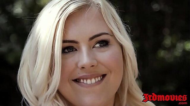 Blonde babe gets interracial BBC pounding and facial