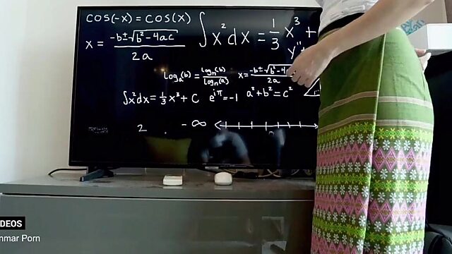 Myanmar Math Teacher Goes Wild in Hardcore Sex Romp
