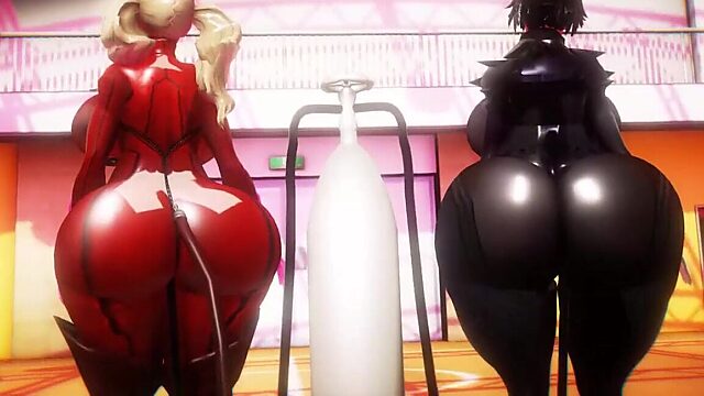 Inflation Experiment Gets Sexy: Ann and Makoto Go Up a Cup Size