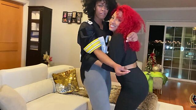 Pounding Wet Pussies: Rome Major & friend take on Misty Stone and Redhead Barbie