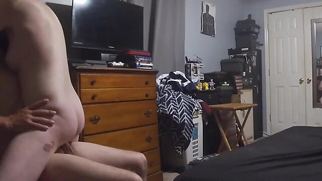 Amateur Miss Magic gets fucked on a chair in the bedroom
