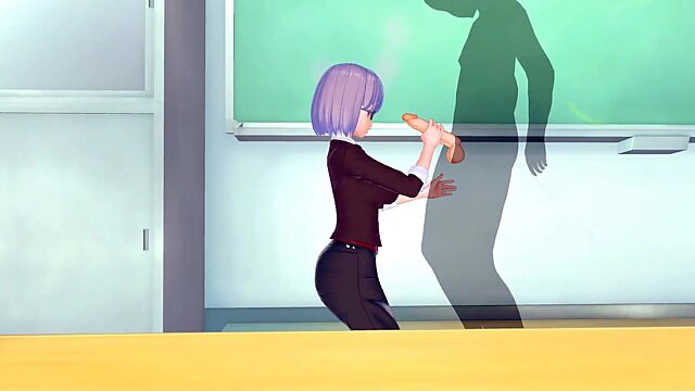 ENERGIZED BY A SEXY TEACHER: A 3D HENTAI EXPERIENCE