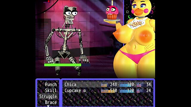Chica's insatiable night of lust with Endo