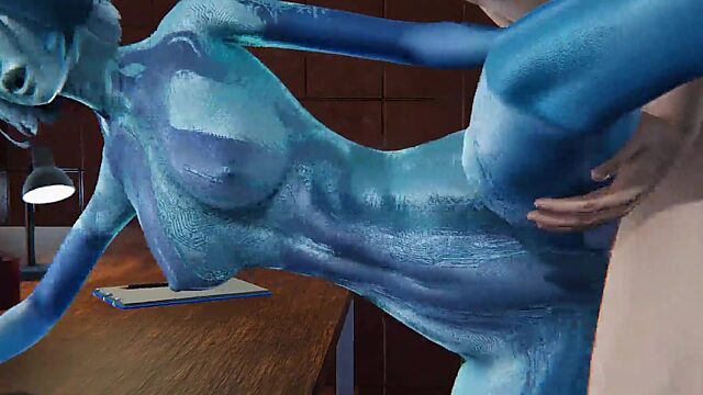 Halo's Cortana Gets a Cum-Filled 3D Pounding