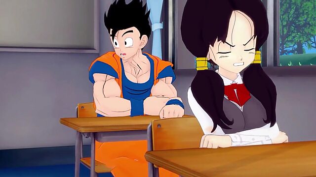 Dragon Ball Zex: Chapter 2 Unleashed - Android 18 & Videl Crave Gohan's D - Full Hour of Steamy Action