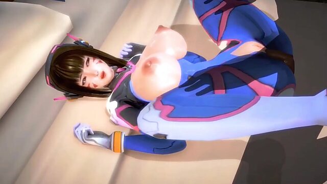 D.Va Gets Fucked Hard in 3D Hentai