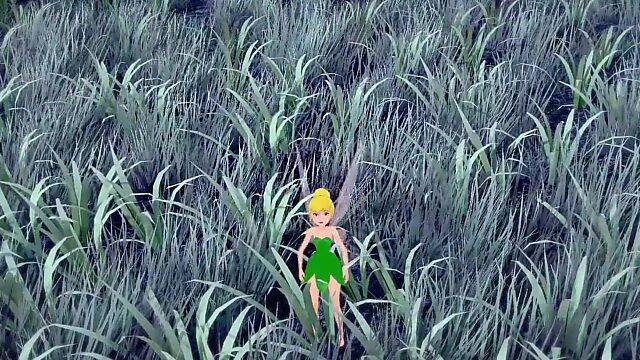 Tinkerbell ist erwachsen und bereit zum Ficken. Ich knall sie, während die Voyeur-Fee zusieht