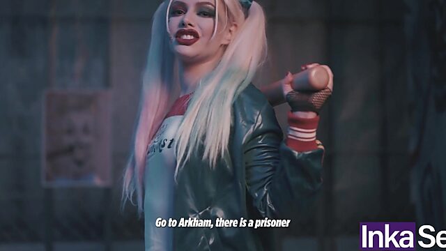El hombre de acero destroza el culo de Harley y le deja una gran carga