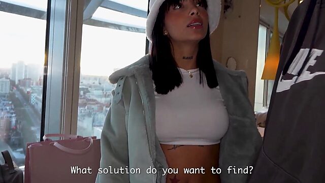 Colombian Hottie Busted for Thieving Gets Her Ass Pounded for Hours