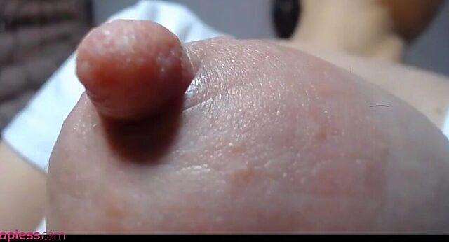 Up-Close Wet Pussy and Nipple Play