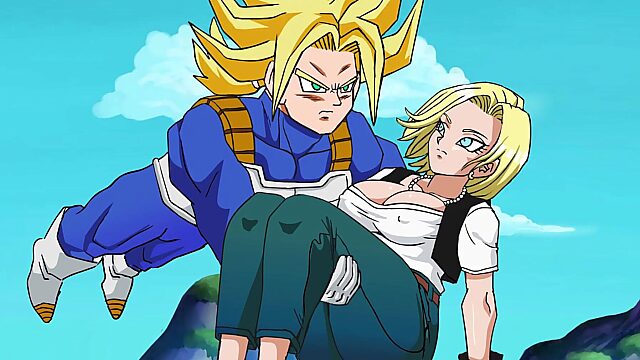 Android 18 Gets Filled with Cum in This Hentai Animation!