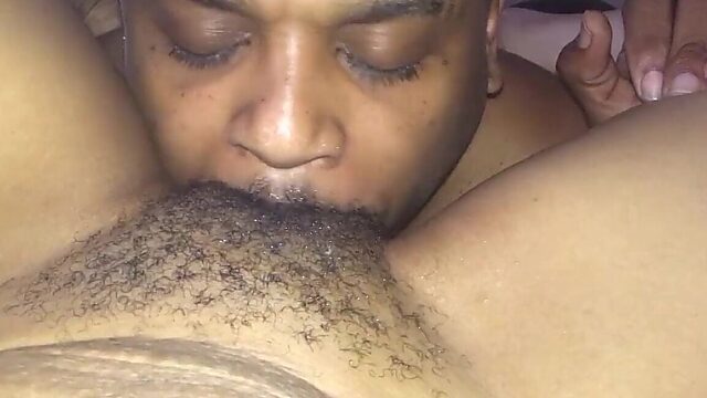 Tasting the Sweetness of a Hairy Black Beauty