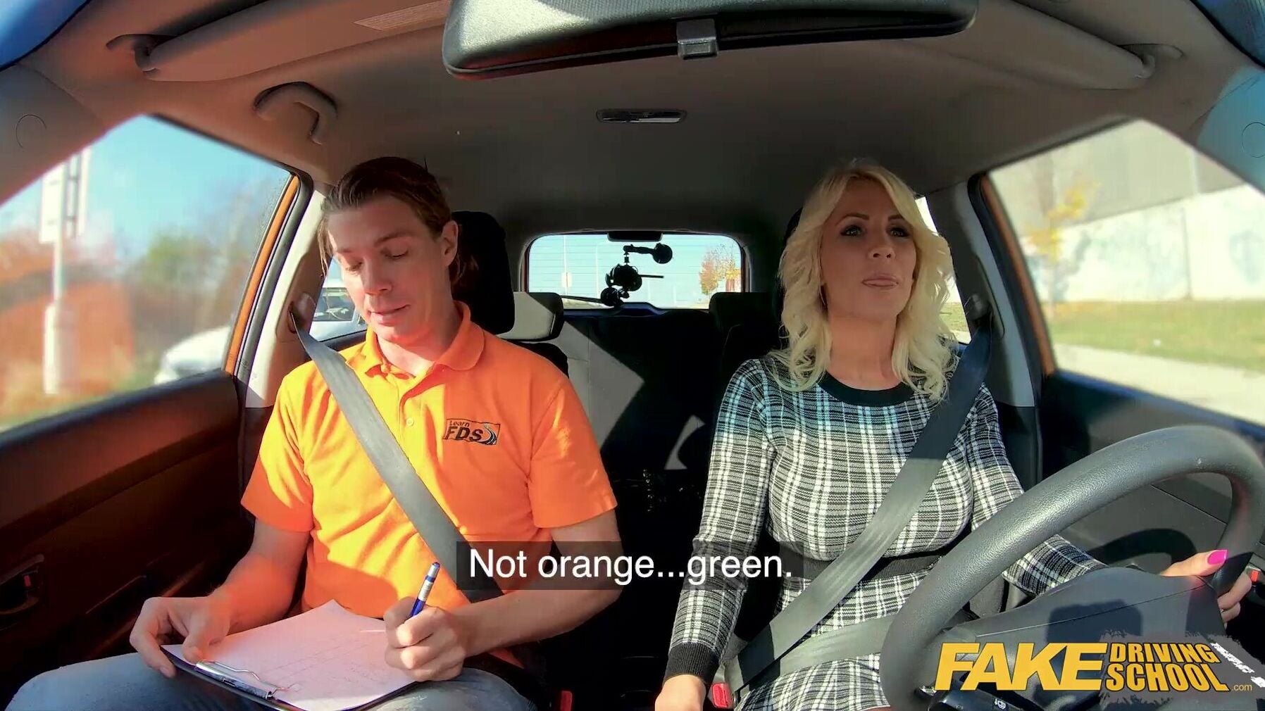 Faking driving school. Fake Driving School актёры. Большие сиськи fake Driving School. Fake car Driving School. Fake Driving School.porno блондинка в белом платье.