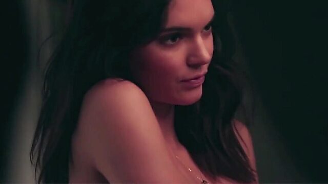 Kendall Jenner gets naughty in hot photoshoot video