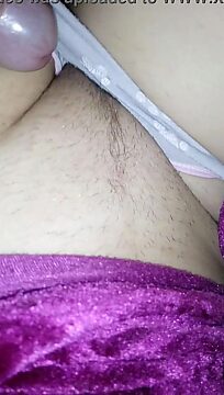 Cum-Stained Panties Worn by Cheating Wife