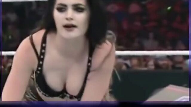 WWE's Paige gets nasty on the Titantron