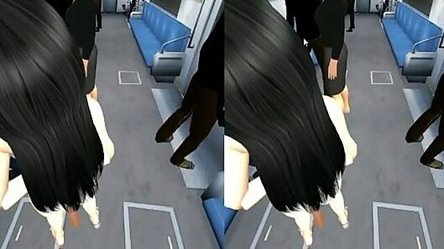 Asian Train Grope Simulation in VR - Explicit Content by Dragon972