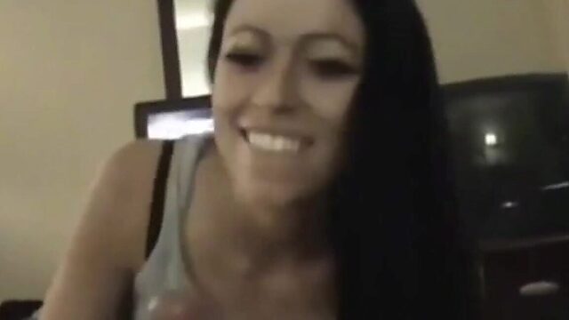 College Wife Rides Cock, Gets Facial Orgasm