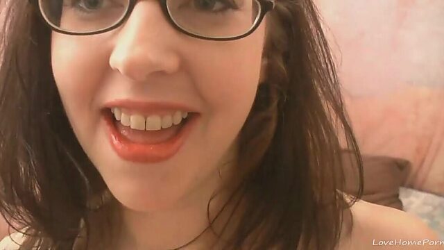 Dirty POV Blowjob from Nerdy Amateur