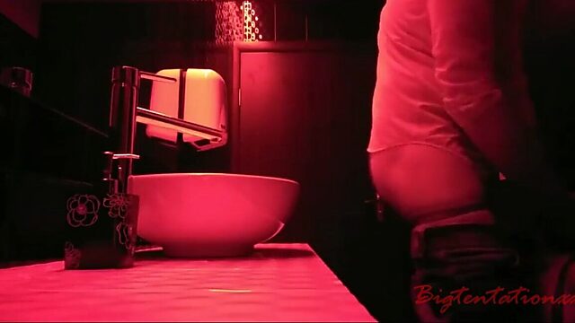 Sucking Huge Cock in Public Bathroom: Russian Style!