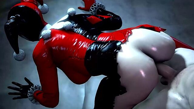 Hot Harley Quinn Gets Down and Dirty in Compilation