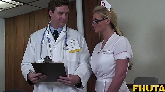Phoenix Marie gets hardcore anal exam by horny doctor
