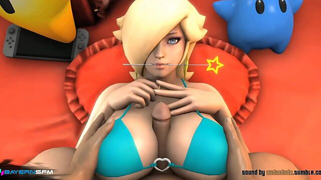 Big Tits Bouncing in Video Game Compilation